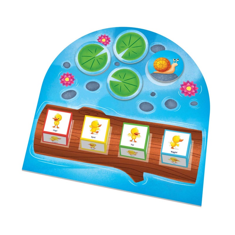 Peaceable Kingdom Games for Parents & Their 2-Year-olds: Duck Duck Dance - Toddler & Preschool Board Game of Moving Your Body & Following Directions - Image 2